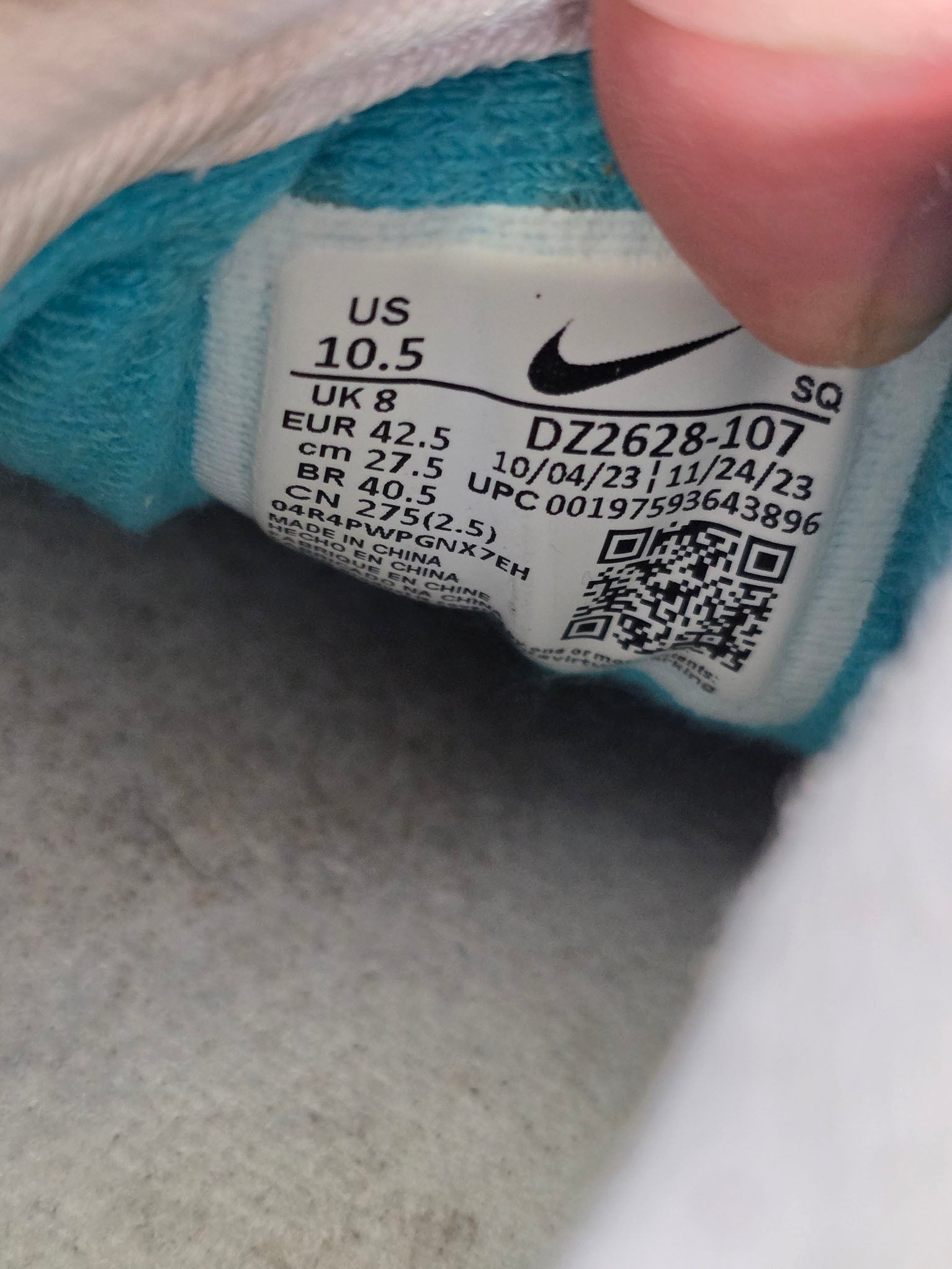 Nike Air Max 1 Dusty Cactus maat 42,5