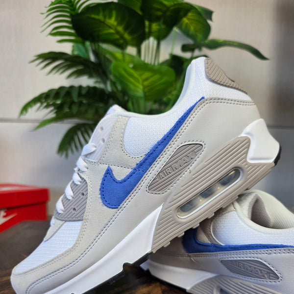 Nike Air Max 90 Grey Racer Blue maat 45