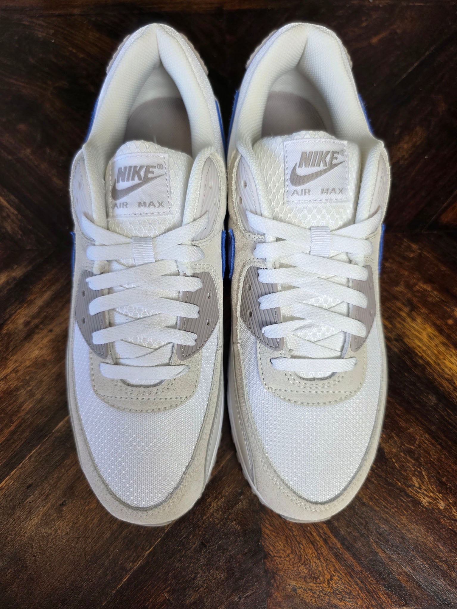 Nike Air Max 90 Grey Racer Blue maat 45