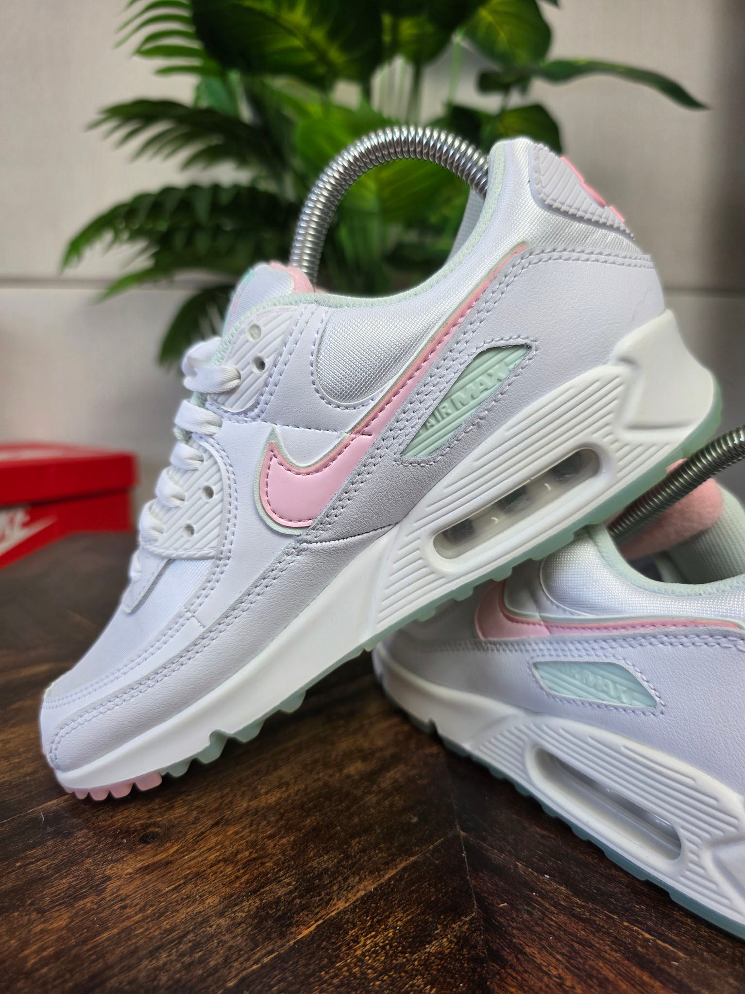 Nike Air Max 90 Light Dew Arctic Punch maat 38