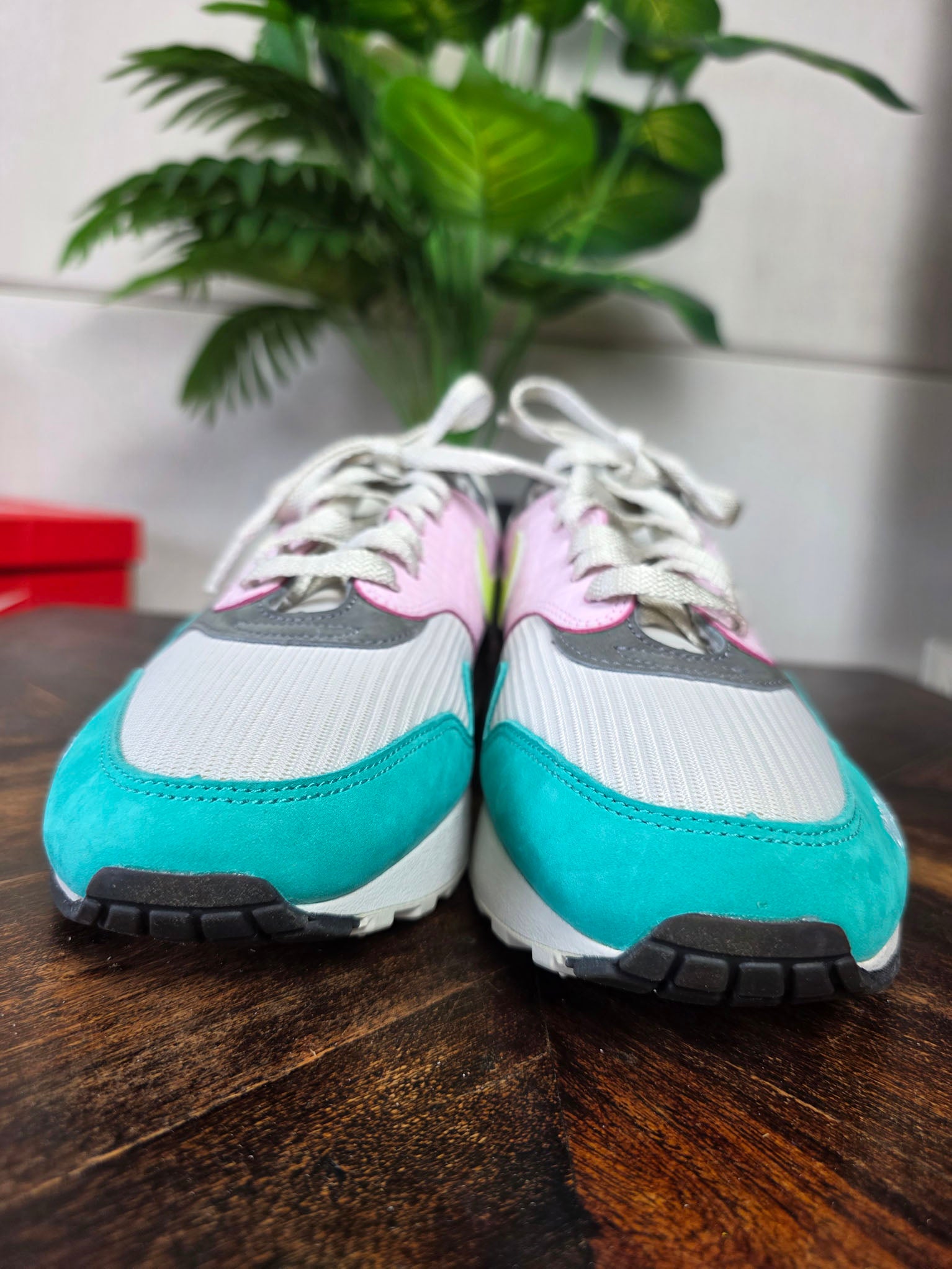 Nike Air Max 1 Blue Pink Yellow maat 46