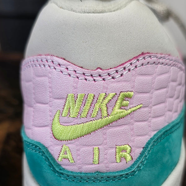 Nike Air Max 1 Blue Pink Yellow maat 46