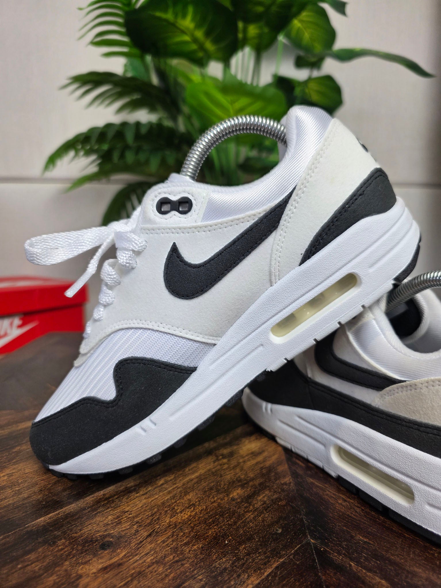 Nike Air Max 1 White Black maat 39