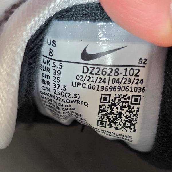 Nike Air Max 1 White Black maat 39