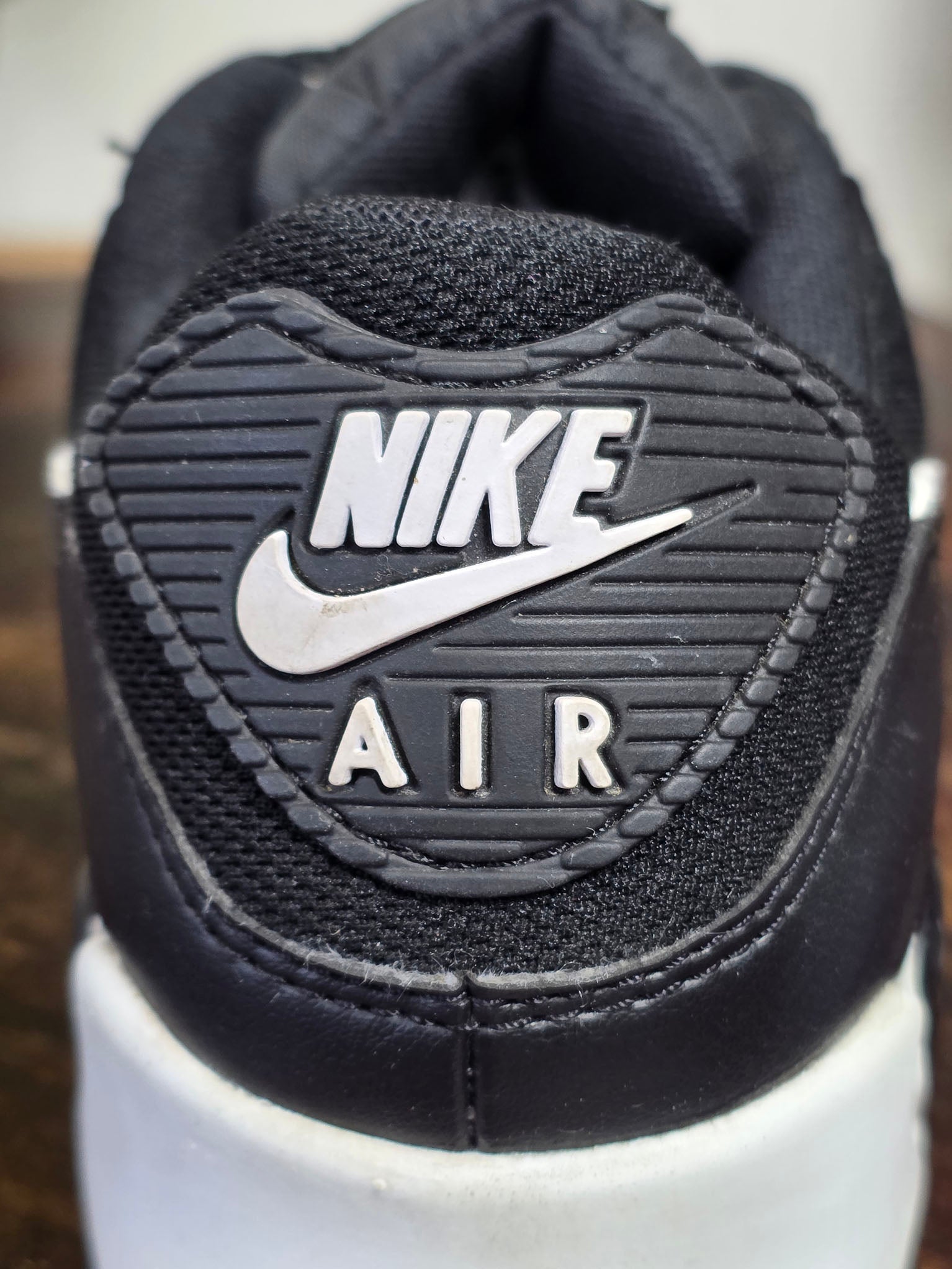 Nike Air Max 90 Black White maat 38,5