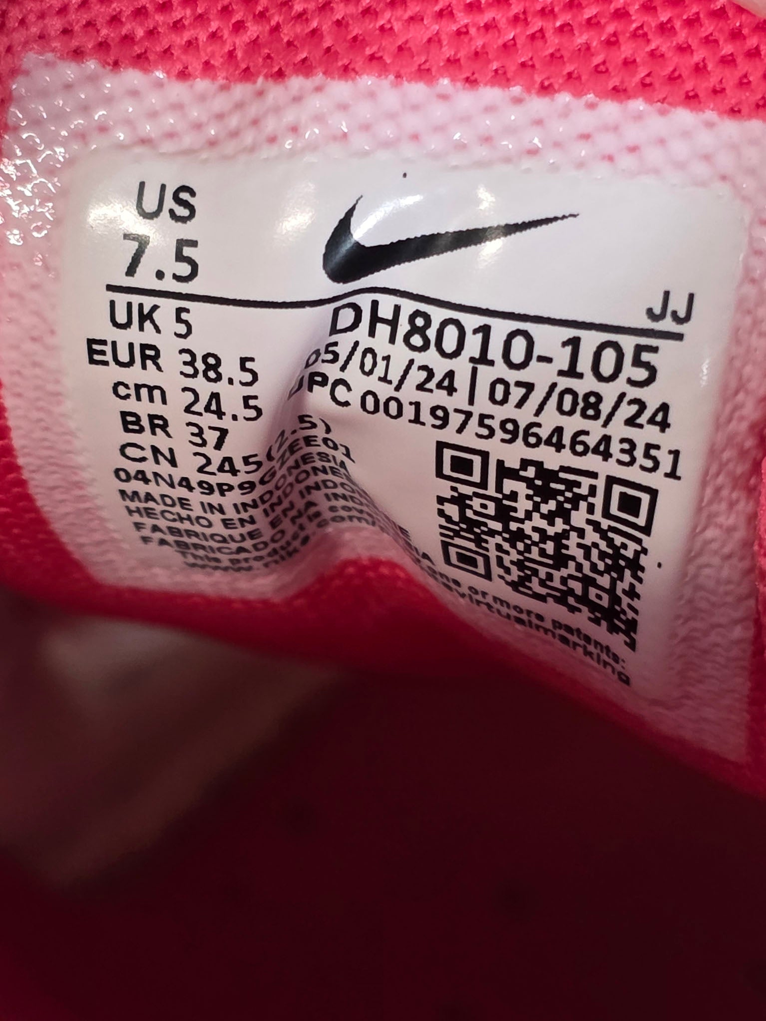 Nike Air Max 90 Aster Pink maat 38,5