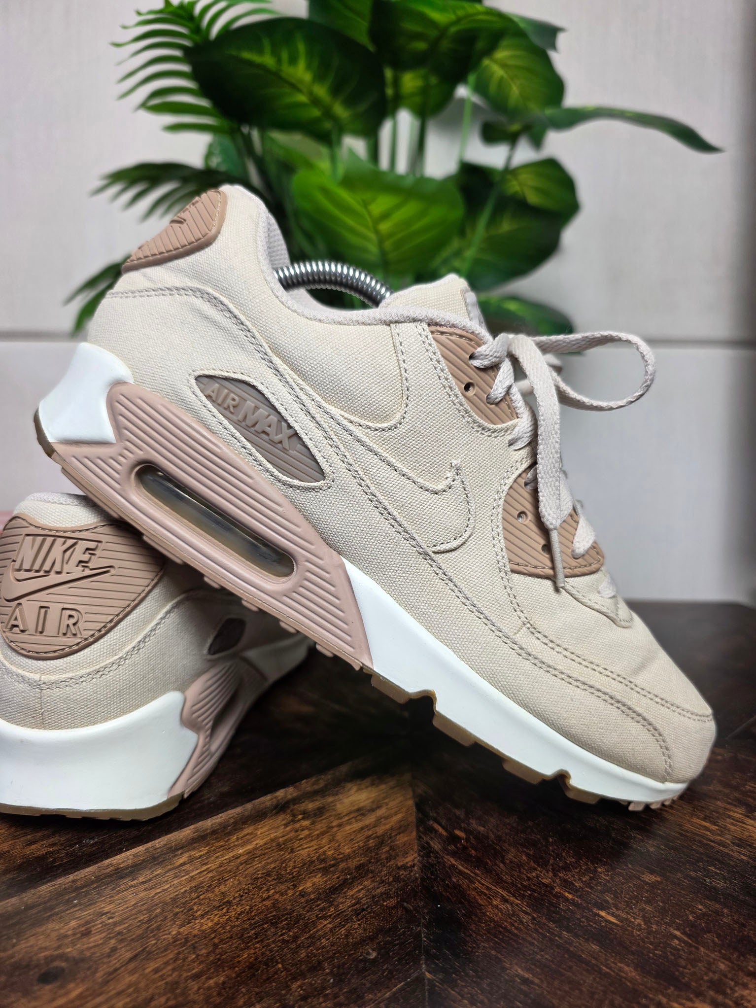 Nike Air Max 90 Linen Twill Desert Sand maat 43
