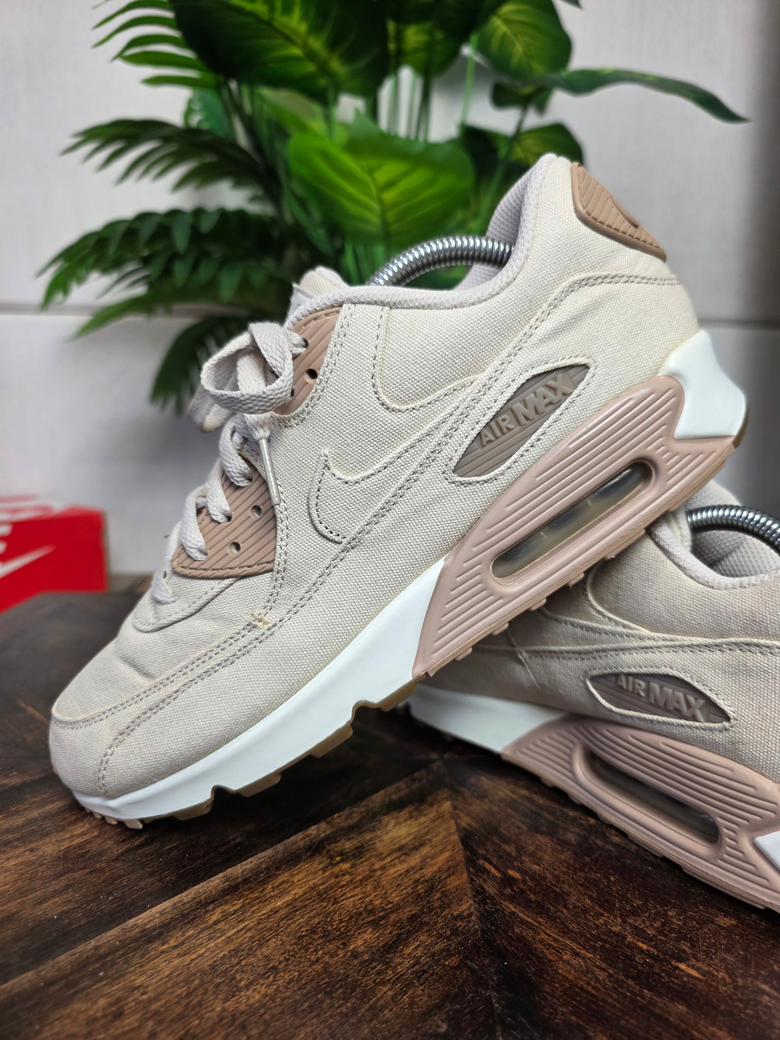 Nike Air Max 90 Linen Twill Desert Sand maat 43