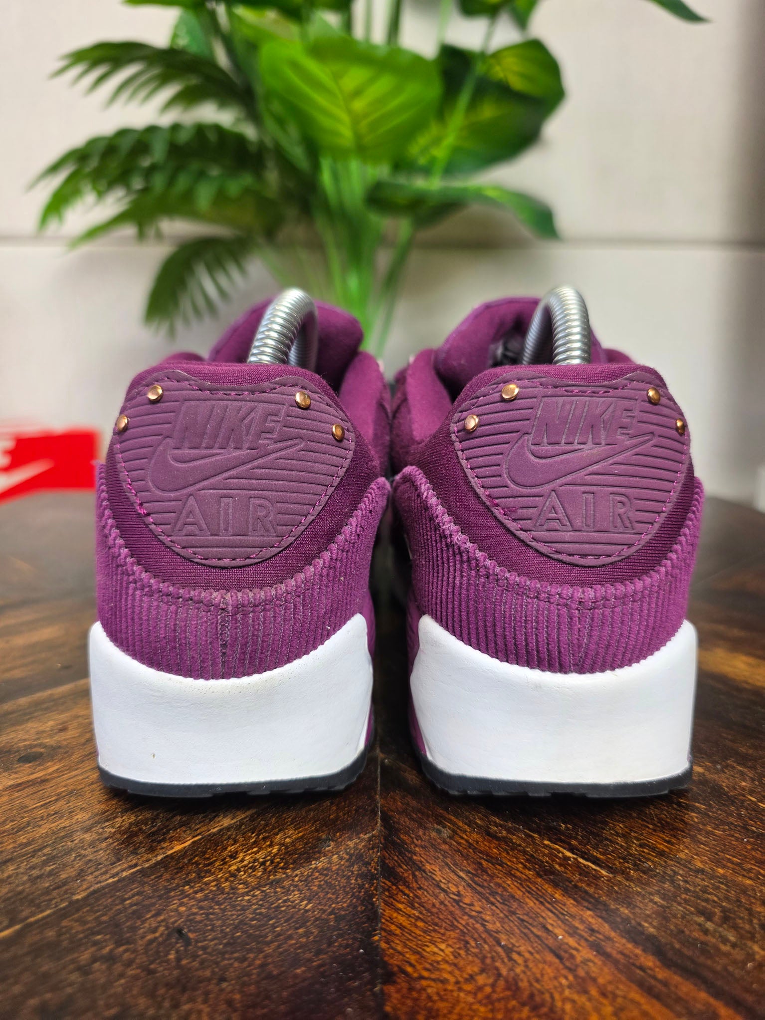Nike Air Max 90 LEA Bordeaux maat 39