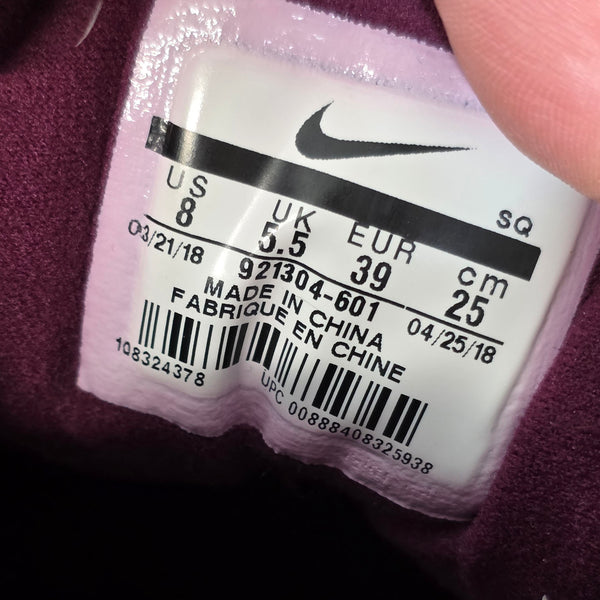 Nike Air Max 90 LEA Bordeaux maat 39