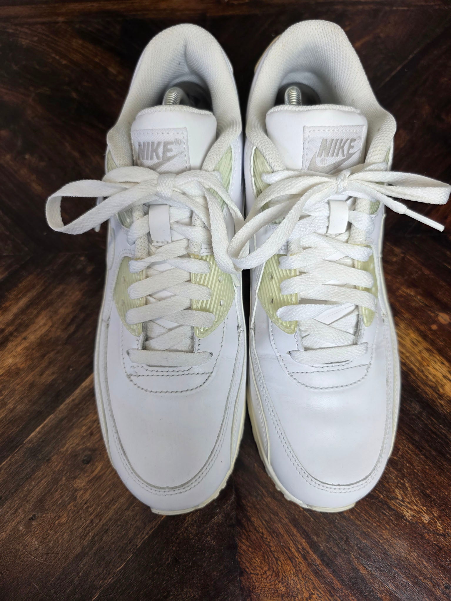 Nike Air Max 90 Triple White LTR maat 42,5