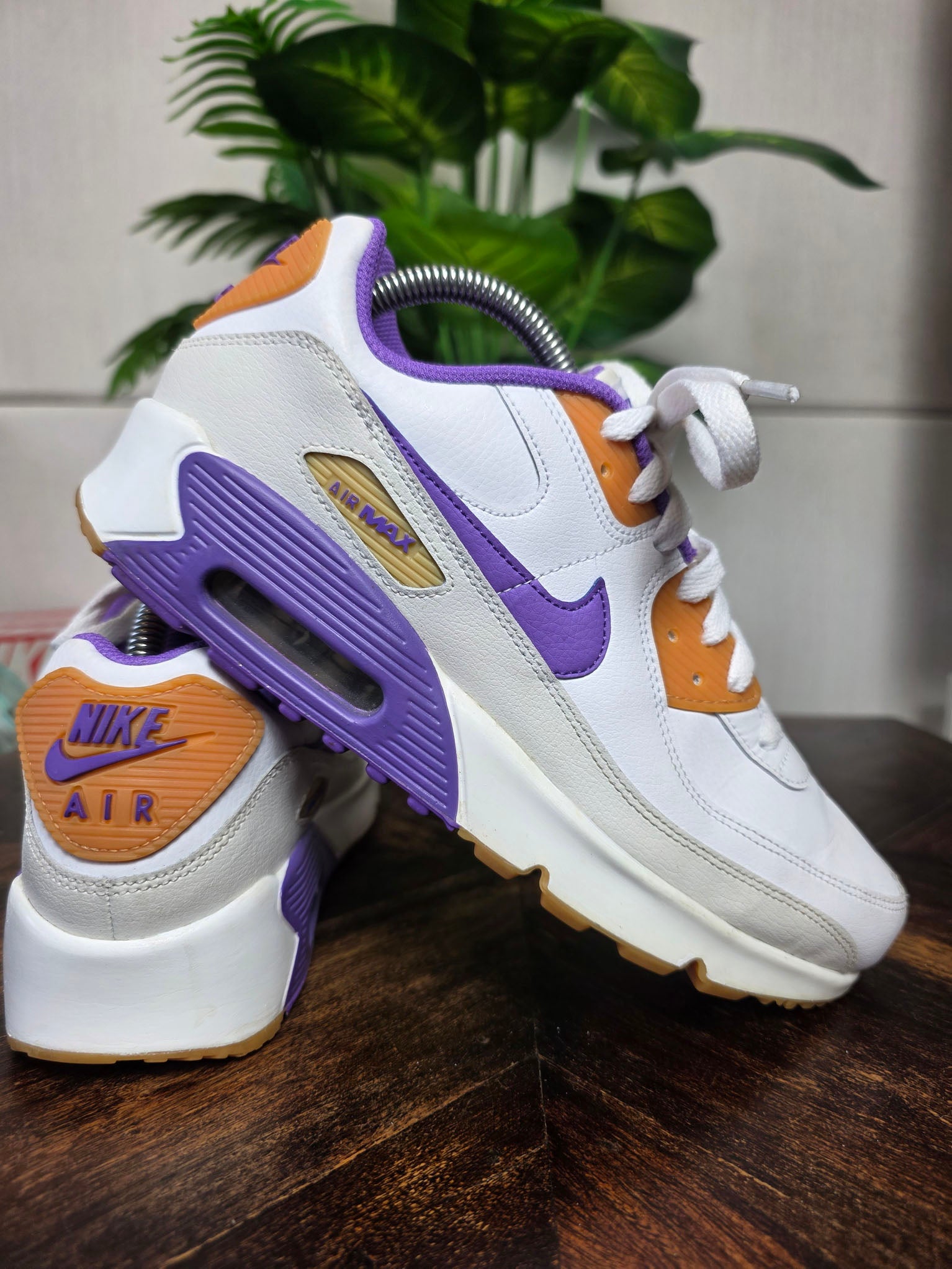 Nike Air Max 90 LTR White Action Grape maat 40
