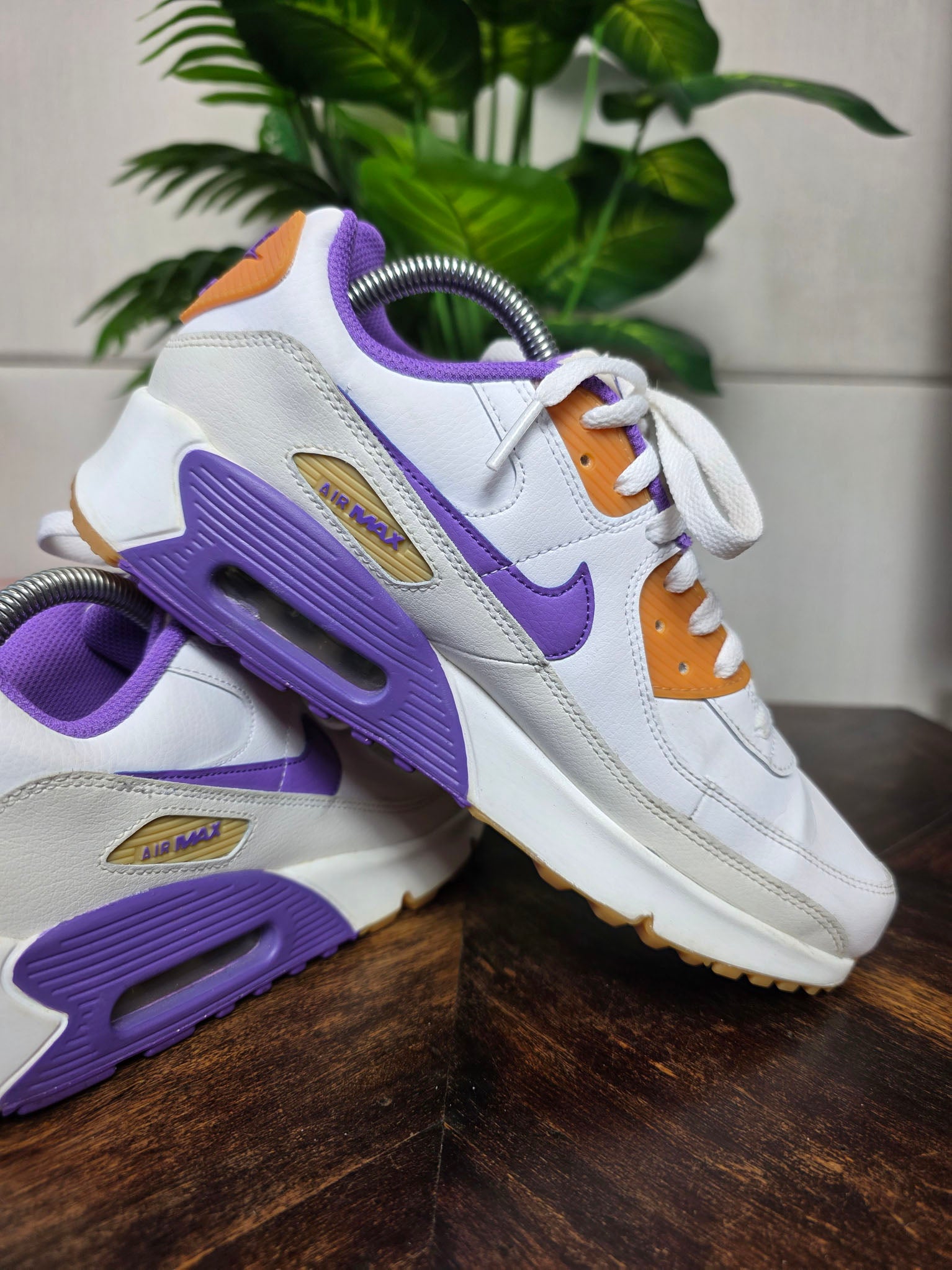 Nike Air Max 90 LTR White Action Grape maat 40
