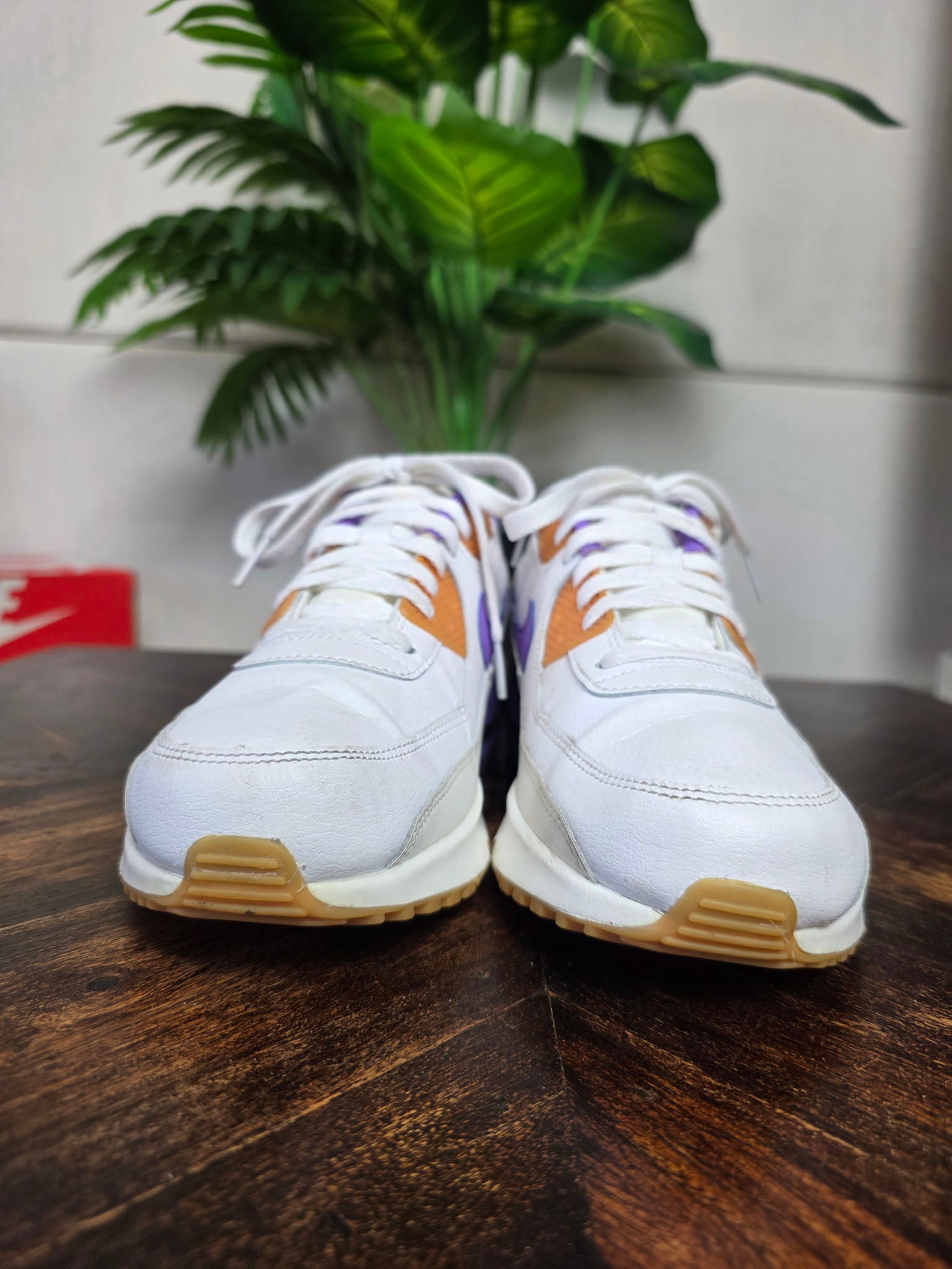 Nike Air Max 90 LTR White Action Grape maat 40