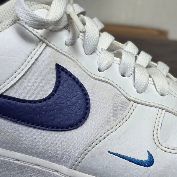 Nike Air Force 1 '07 White Blue maat 42