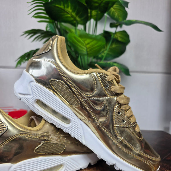 Nike Air Max 90 Metallic Gold maat 44,5