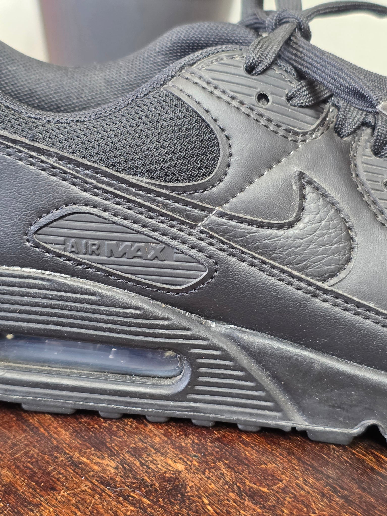 Nike Air Max 90 Triple Black maat 38,5