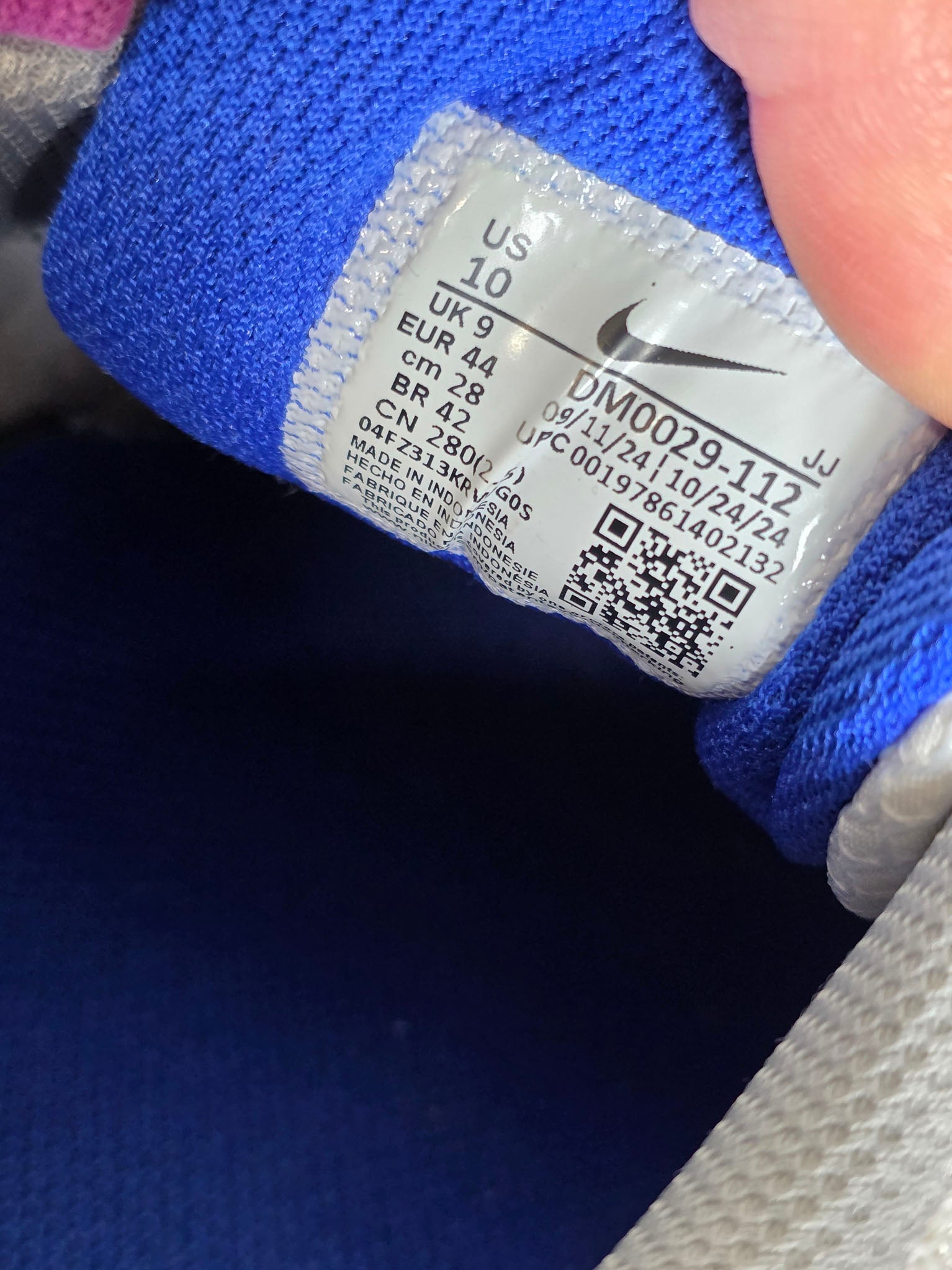 Nike Air Max 90 Hyper Royal maat 44
