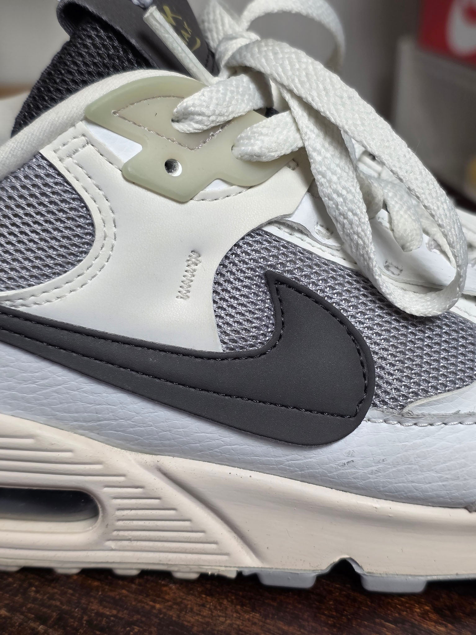 Nike Air Max 90 Futura Black White maat 41