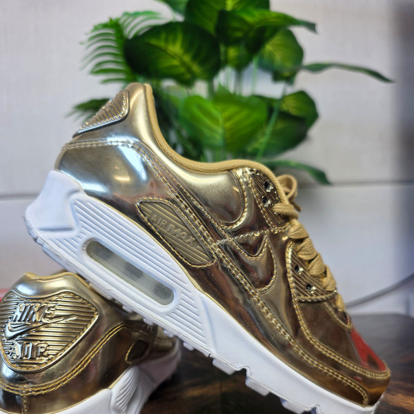 Nike Air Max 90 Metallic Gold maat 36,5