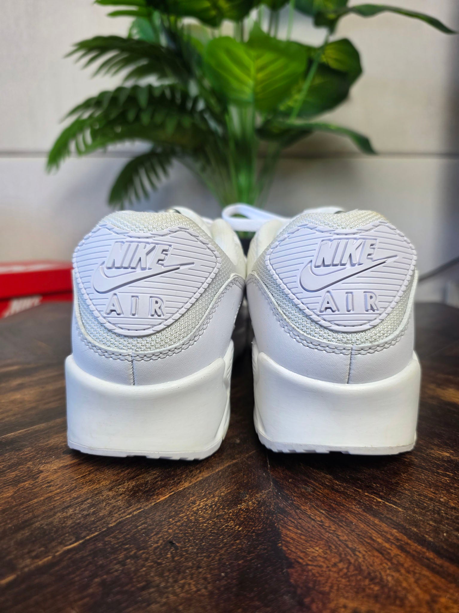 Nike Air Max 90 Triple White maat 44