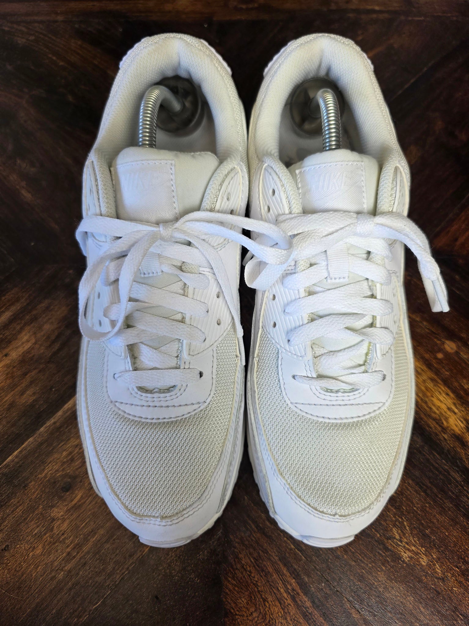 Nike Air Max 90 Triple White maat 44