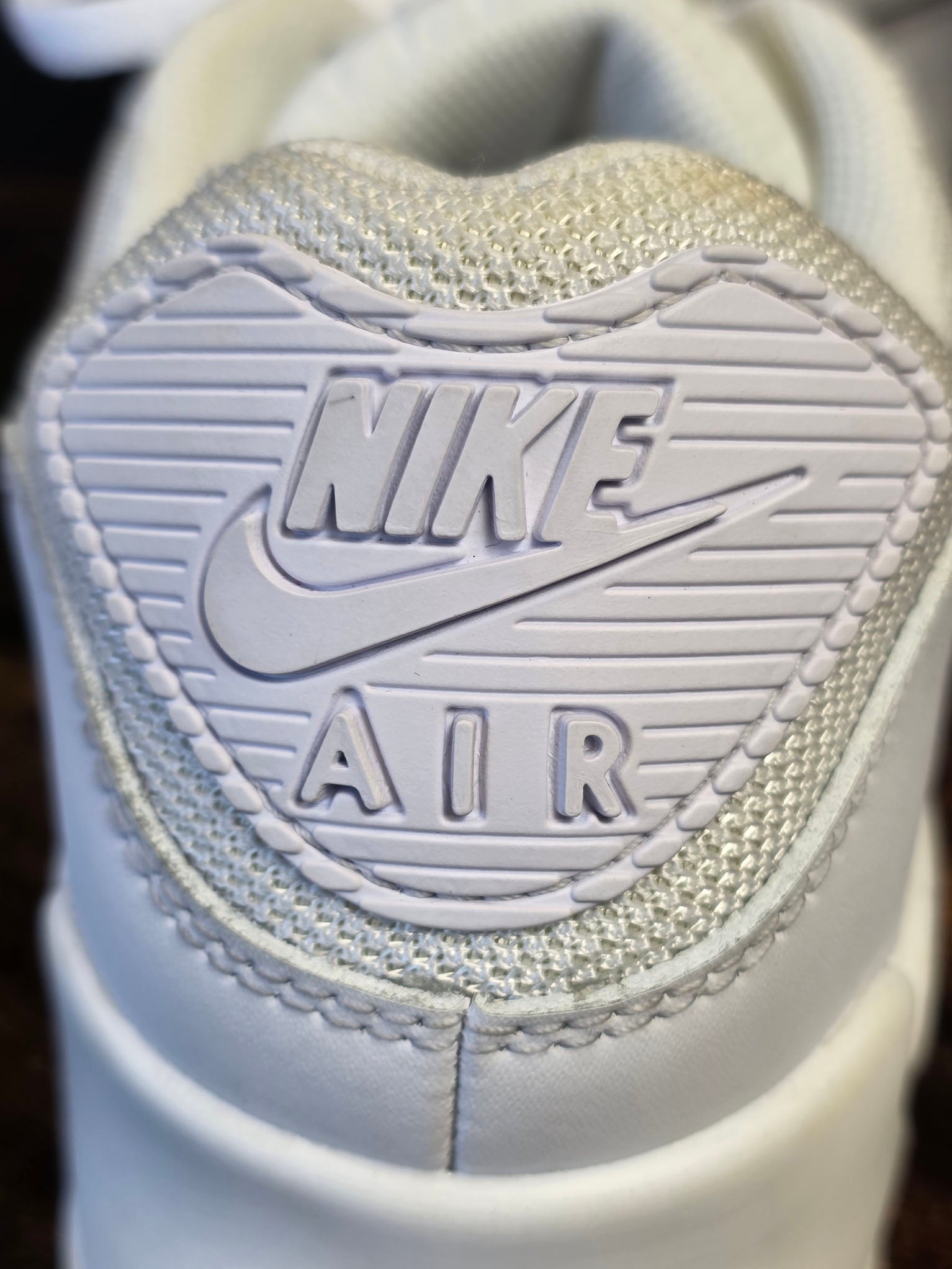Nike Air Max 90 Triple White maat 44