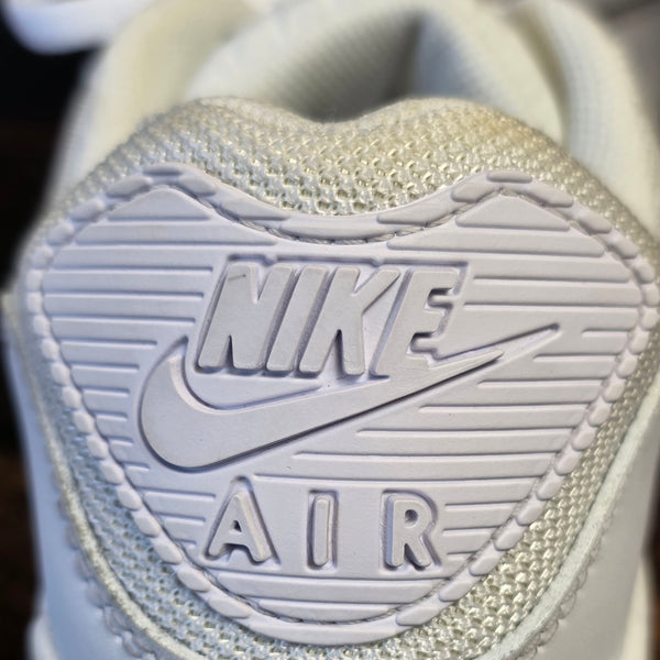 Nike Air Max 90 Triple White maat 44