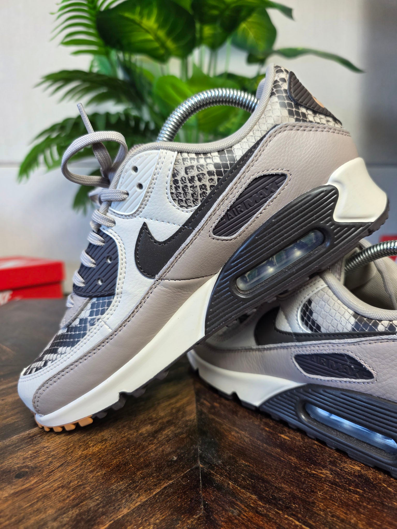 Nike Air Max 90 SE Tan Snakeskin maat 40