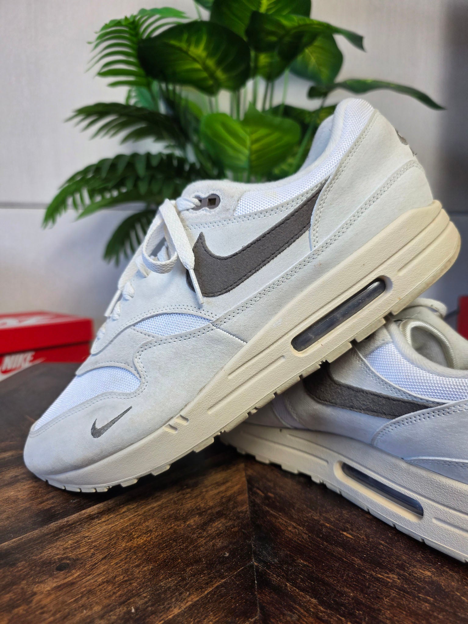 Nike Air Max 1 Sail Ironstone maat 48,5