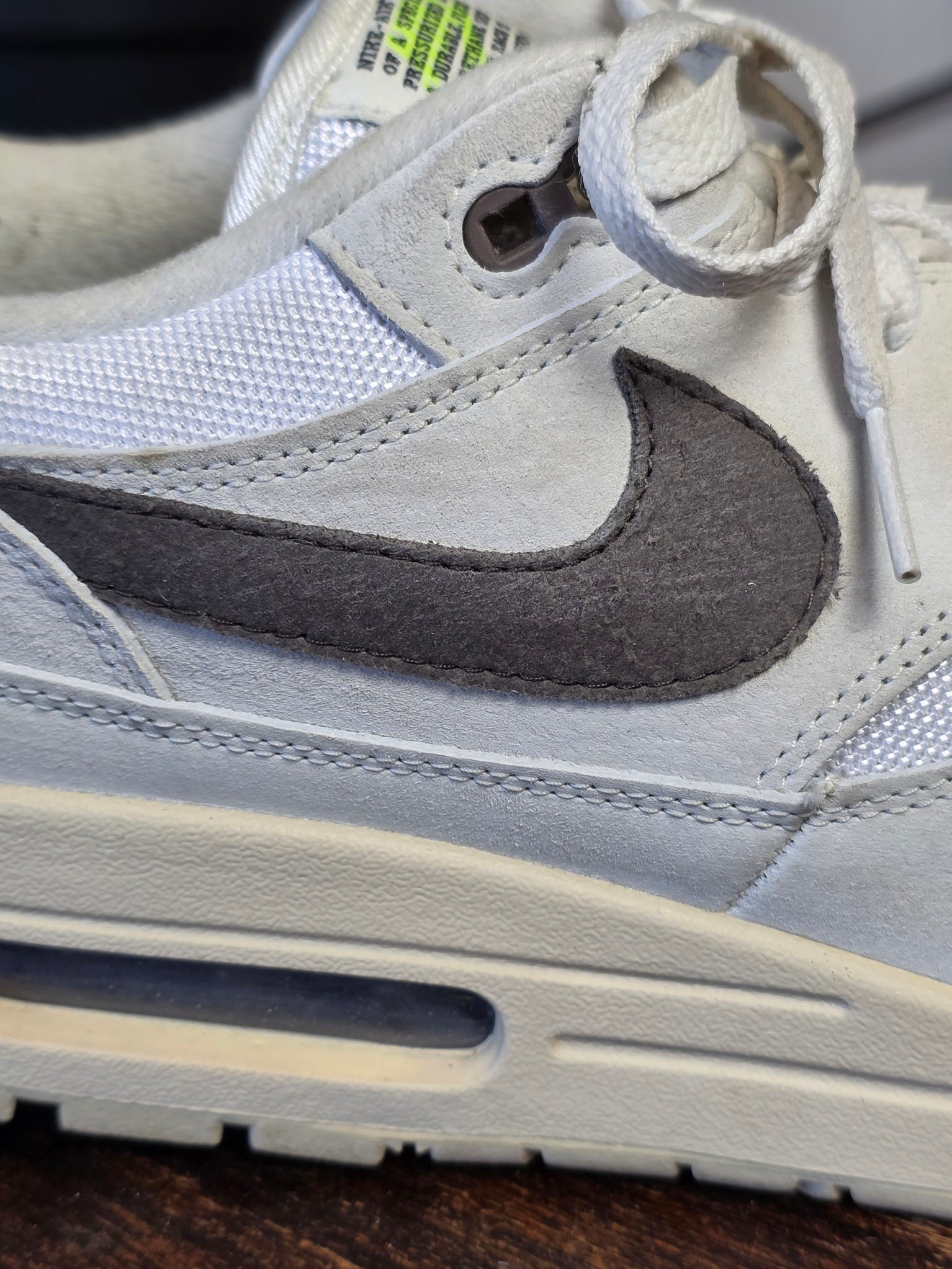 Nike Air Max 1 Sail Ironstone maat 48,5