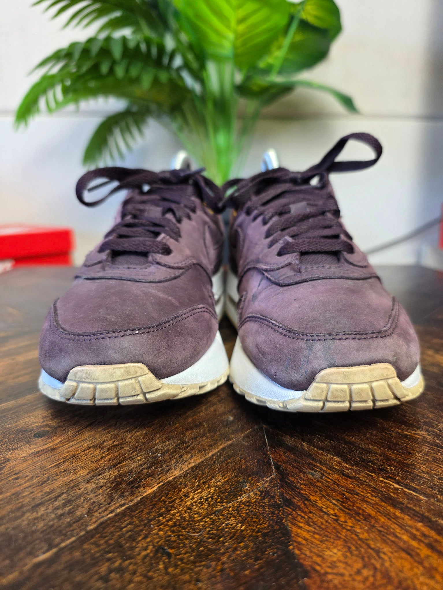 Nike Air Max 1 Premium Port Paars maat 36,5