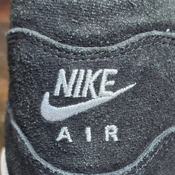 Nike Air Max 1 Premium Black Metallic Silver White maat 42,5