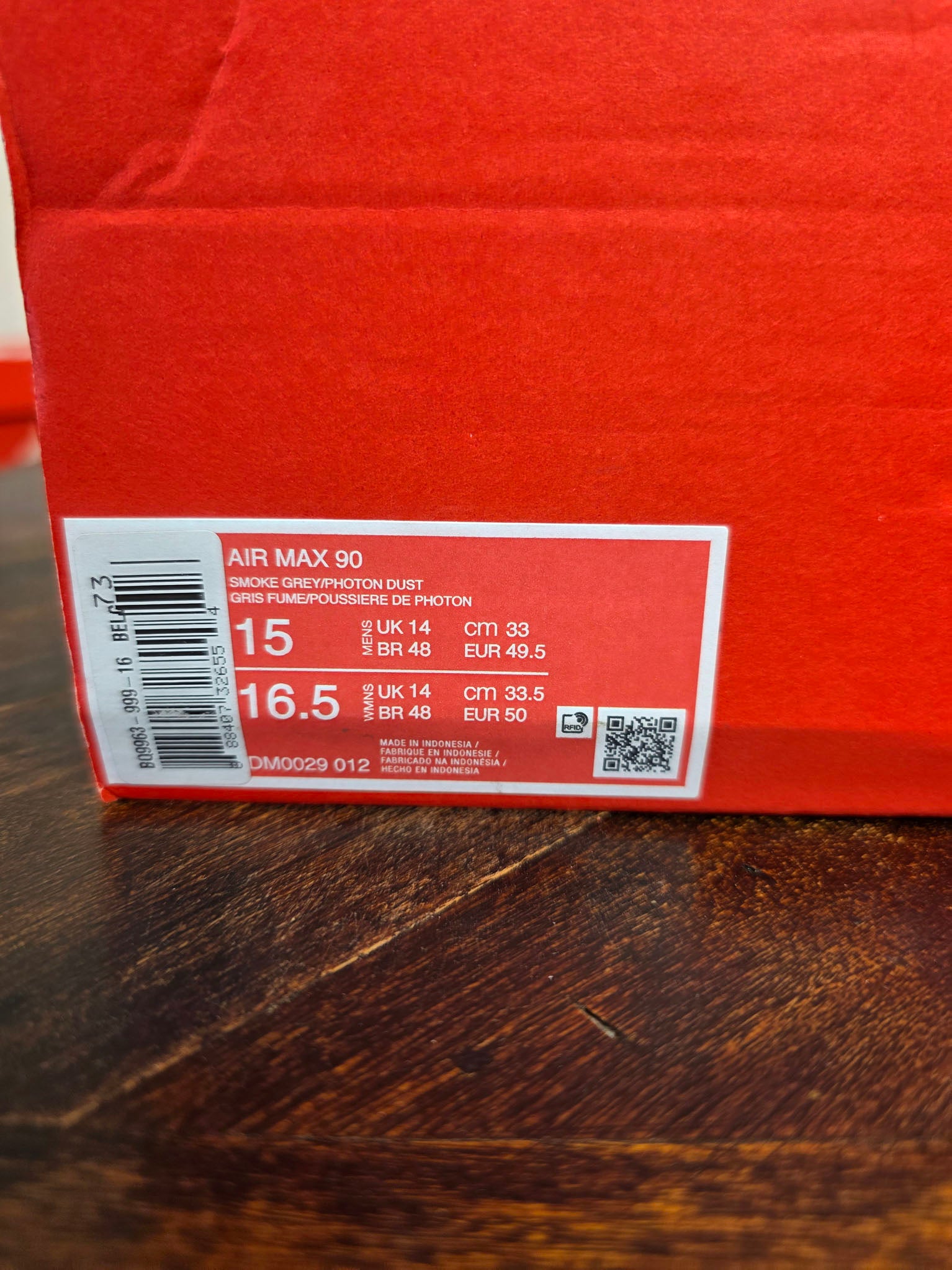 Nike Air Max 90 Light Lemon Twist maat 49,5