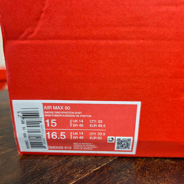 Nike Air Max 90 Light Lemon Twist maat 49,5