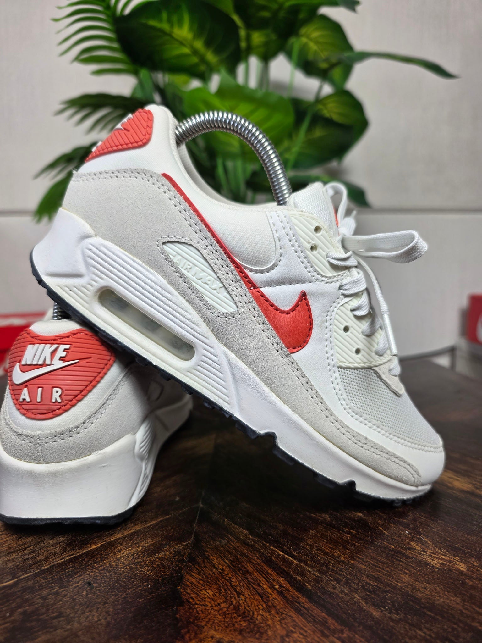 Nike Air Max 90 Summit White Mantra Orange maat 39