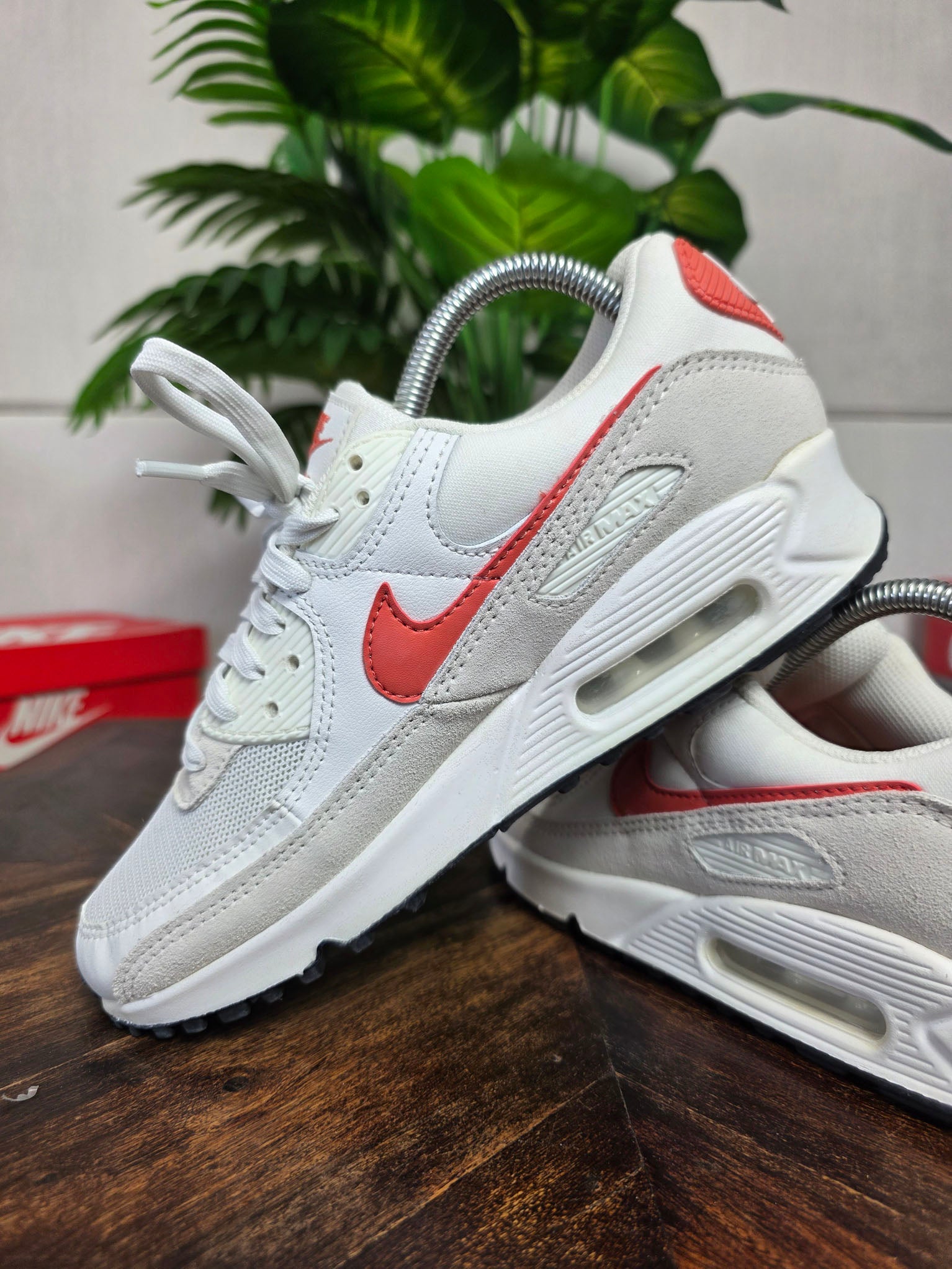 Nike Air Max 90 Summit White Mantra Orange maat 39