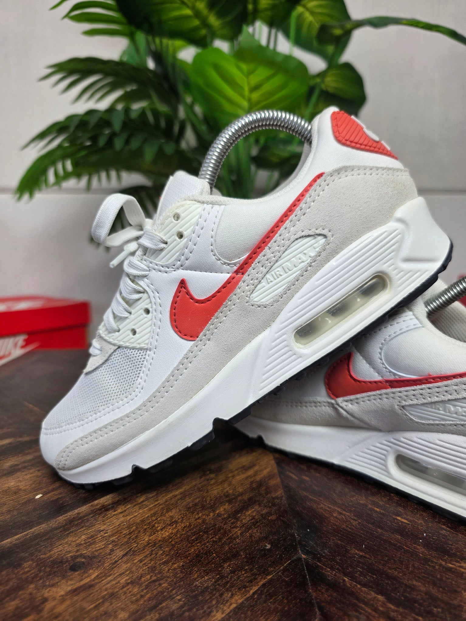 Nike Air Max 90 Summit White Mantra Orange maat 39