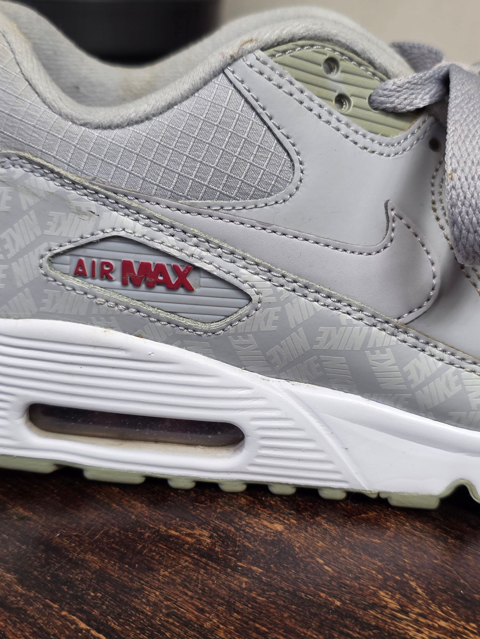 Nike Air Max 90 LTR BG Grey maat 38