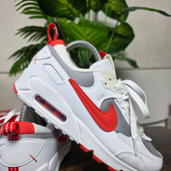 Nike Air Max 90 White Picante Red maat 39