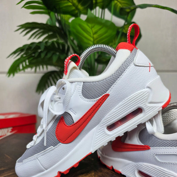 Nike Air Max 90 White Picante Red maat 39
