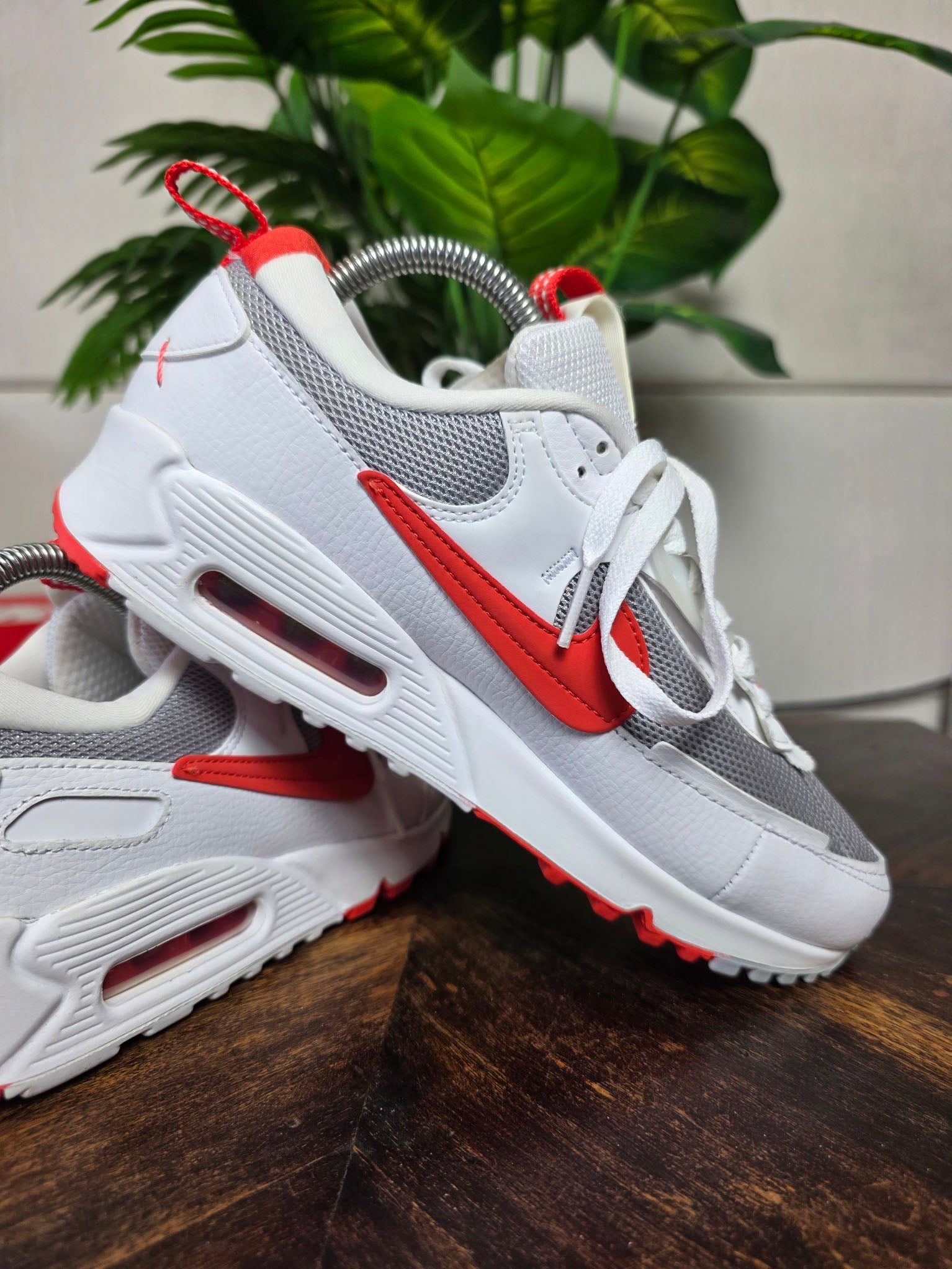 Nike Air Max 90 White Picante Red maat 39