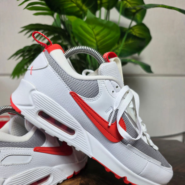 Nike Air Max 90 White Picante Red maat 39