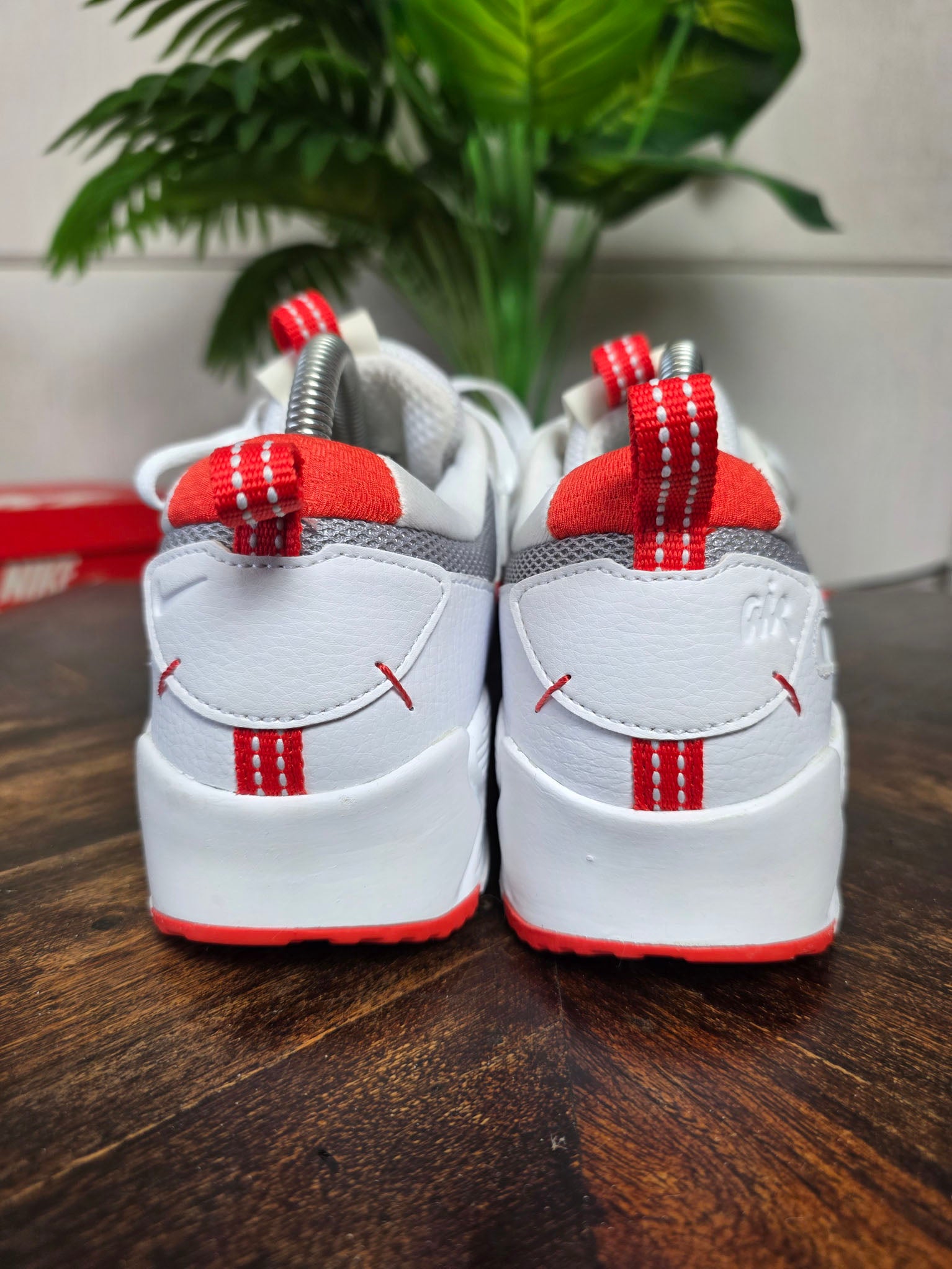 Nike Air Max 90 White Picante Red maat 39