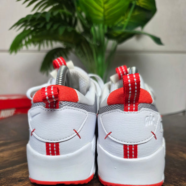 Nike Air Max 90 White Picante Red maat 39