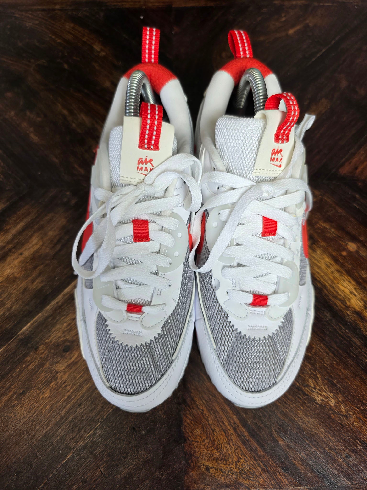 Nike Air Max 90 White Picante Red maat 39