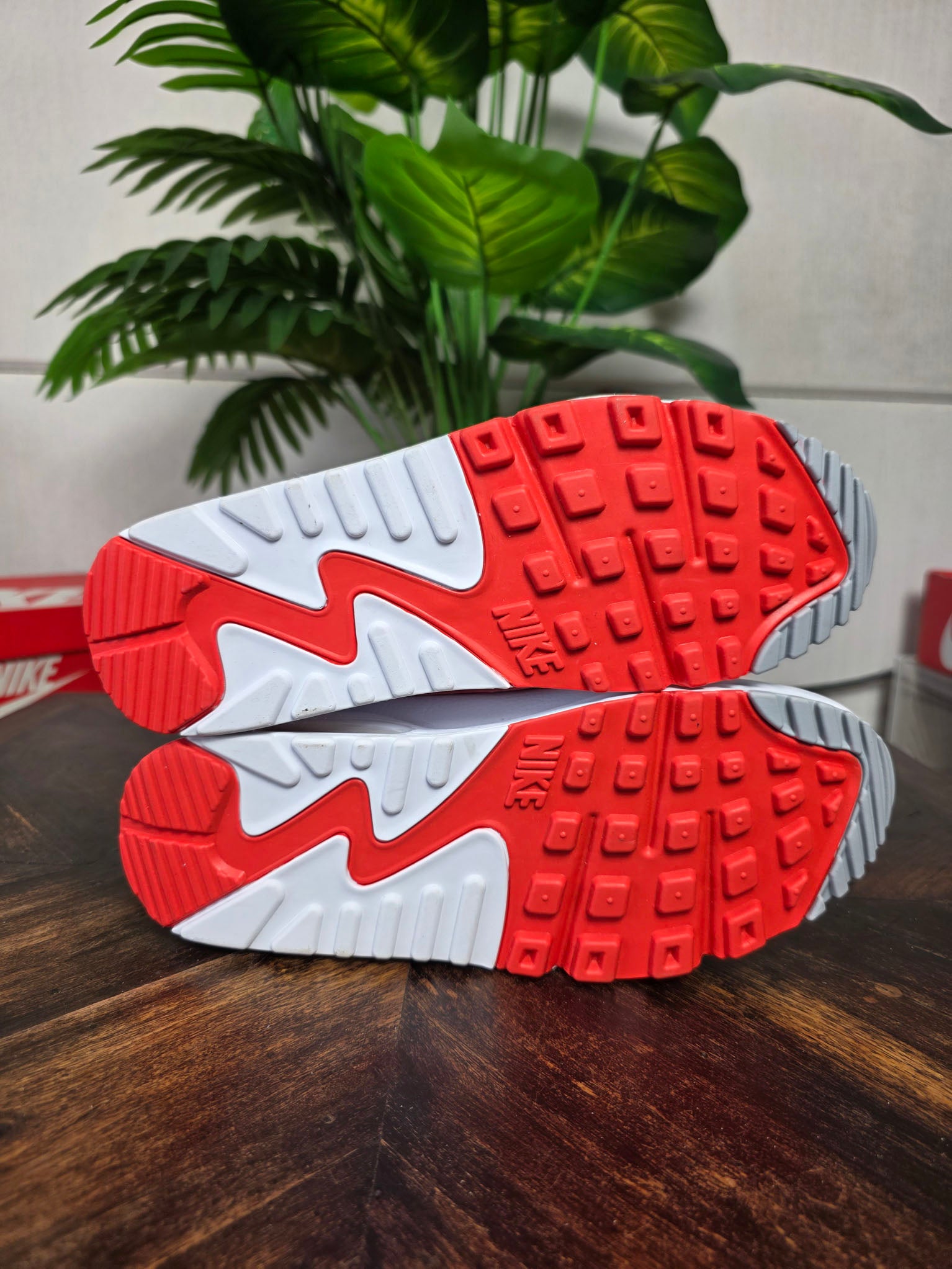 Nike Air Max 90 White Picante Red maat 39