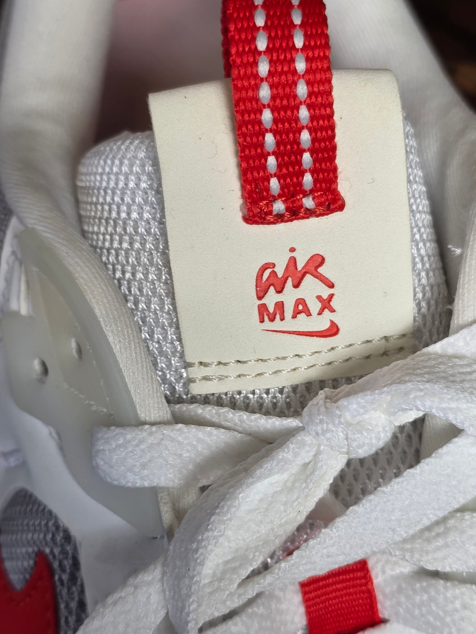 Nike Air Max 90 White Picante Red maat 39