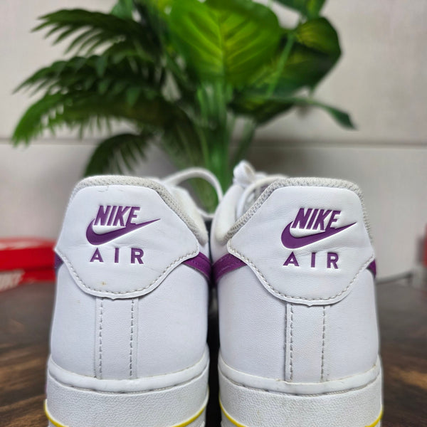 Nike Air Force 1 '07 Low Embossed Hoops Dark Obsidian maat 42