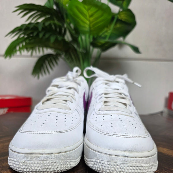 Nike Air Force 1 '07 Low Embossed Hoops Dark Obsidian maat 42